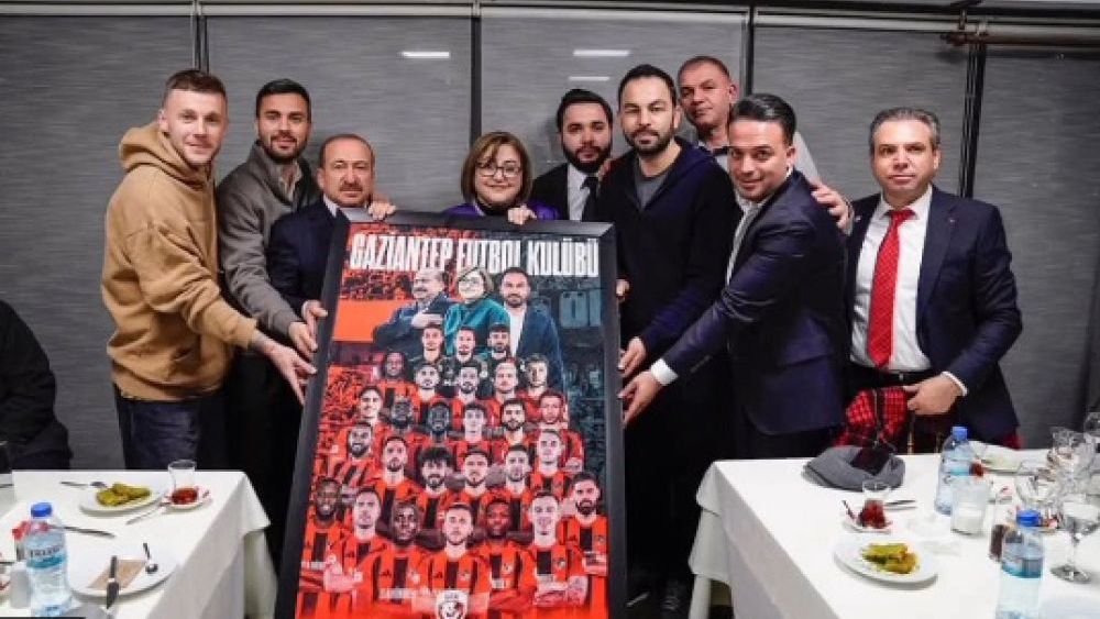 Gaziantep FK iftarda Fatma Şahin ile buluştu